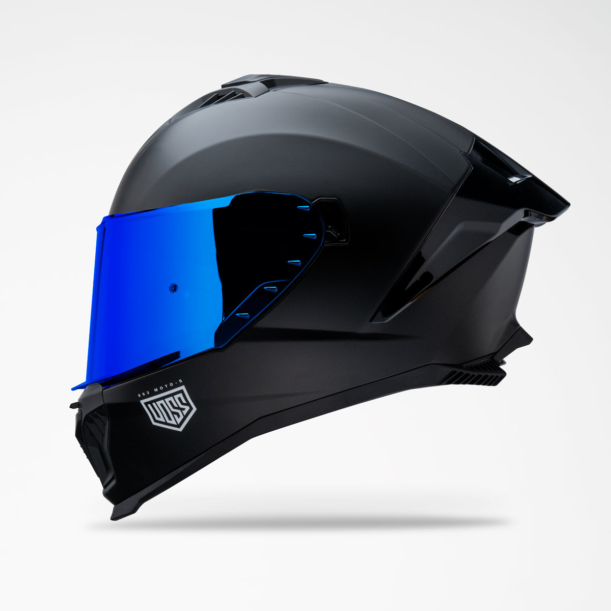 electronic motorcycle helmet Matte Black Full Face Motorcycle Helmet