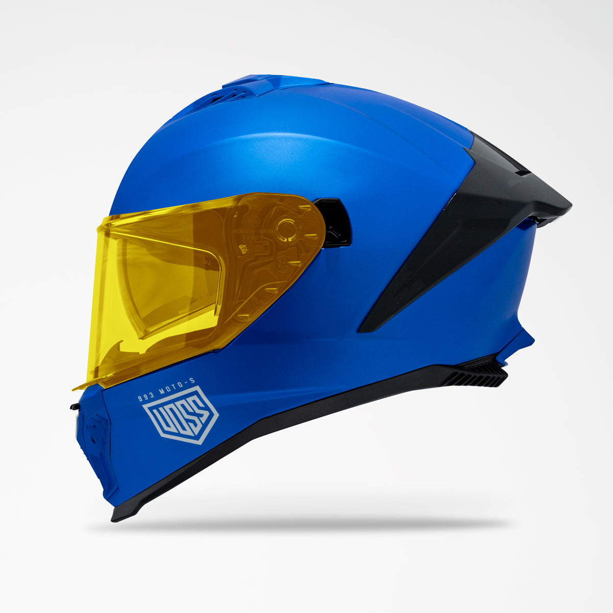 Blue Motorcycle Helmet