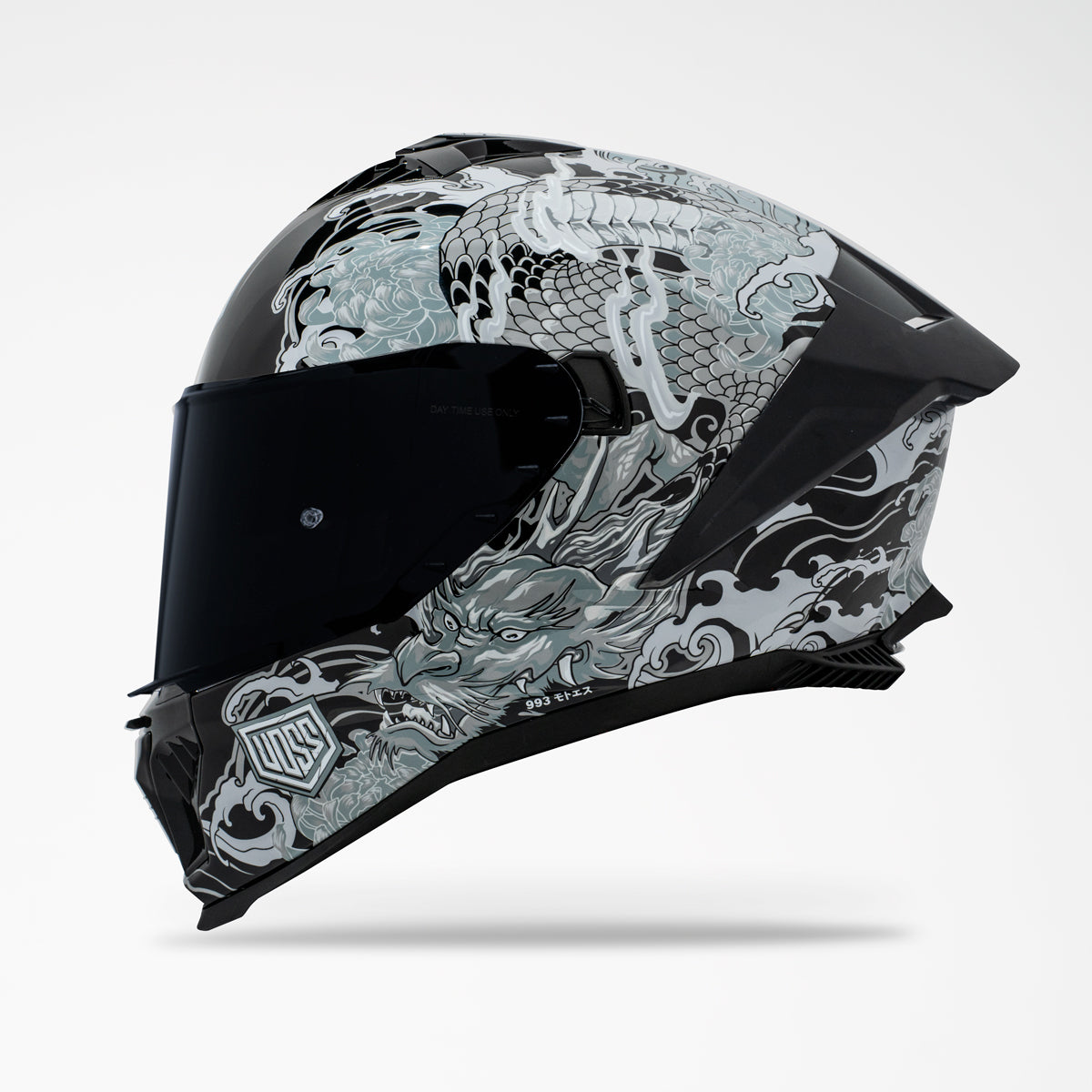 atlas motorcycle helmet ronin Motorcycle helmet with spoiler
