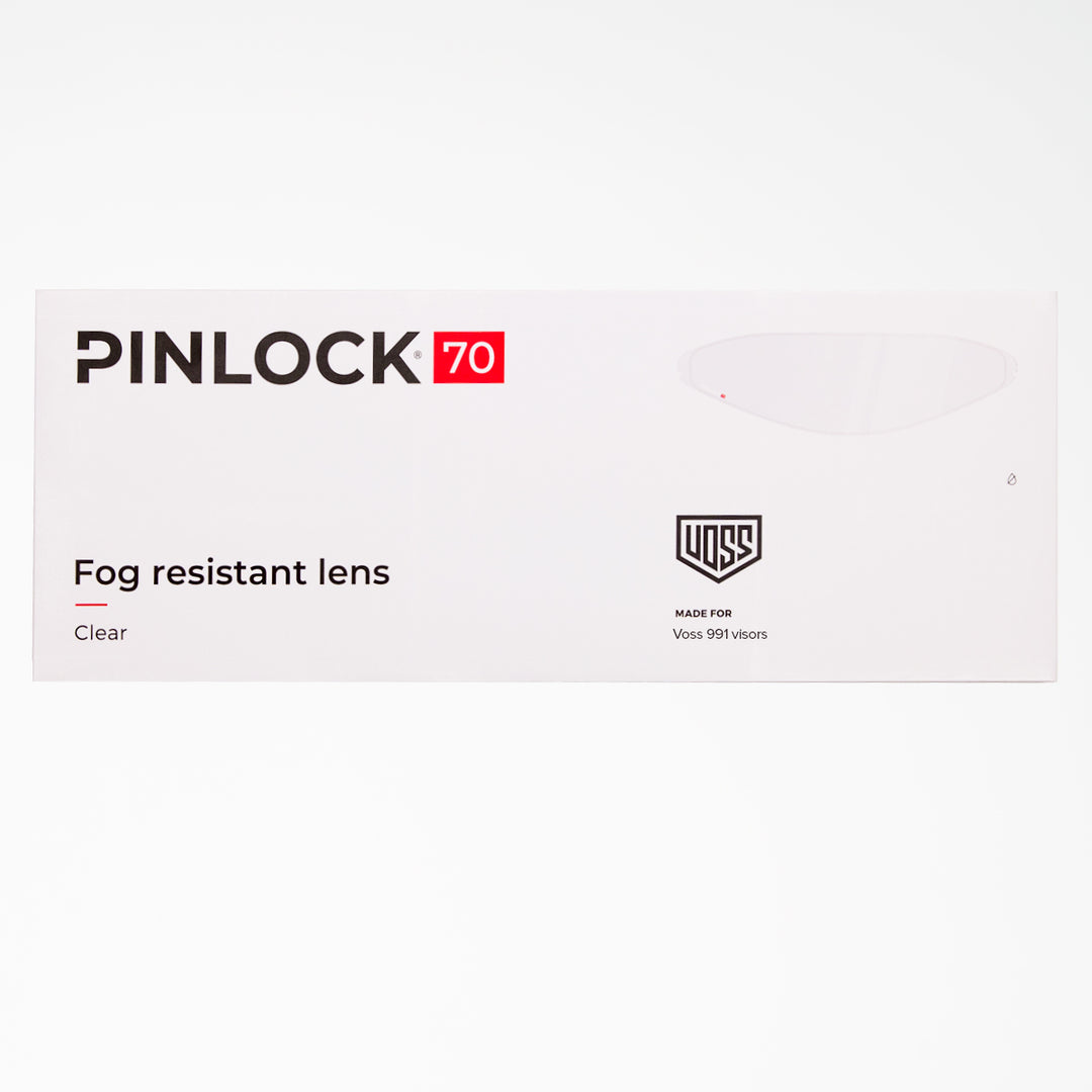 Voss 991 Pinlock lens | Pinlock 70 MaxVision Anti-Fog Clear – Voss Helmets