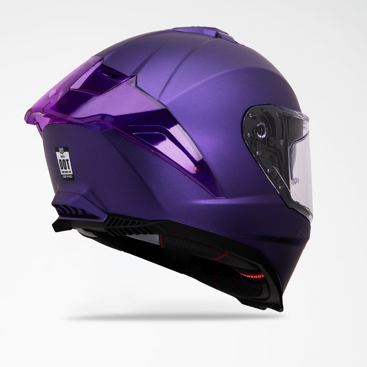 Pre-Sale | 993 Moto-S Full Face , Matte Ultraviolet ,Pinlock 70 Prepared .DOT