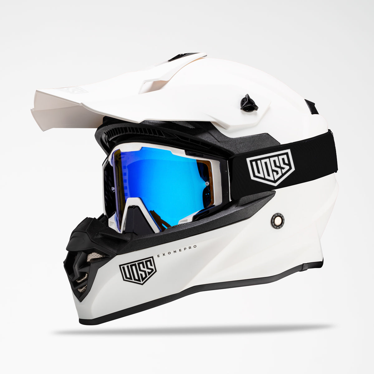 Voss 801 X1 Pro Dirt Whiteout Helmet
