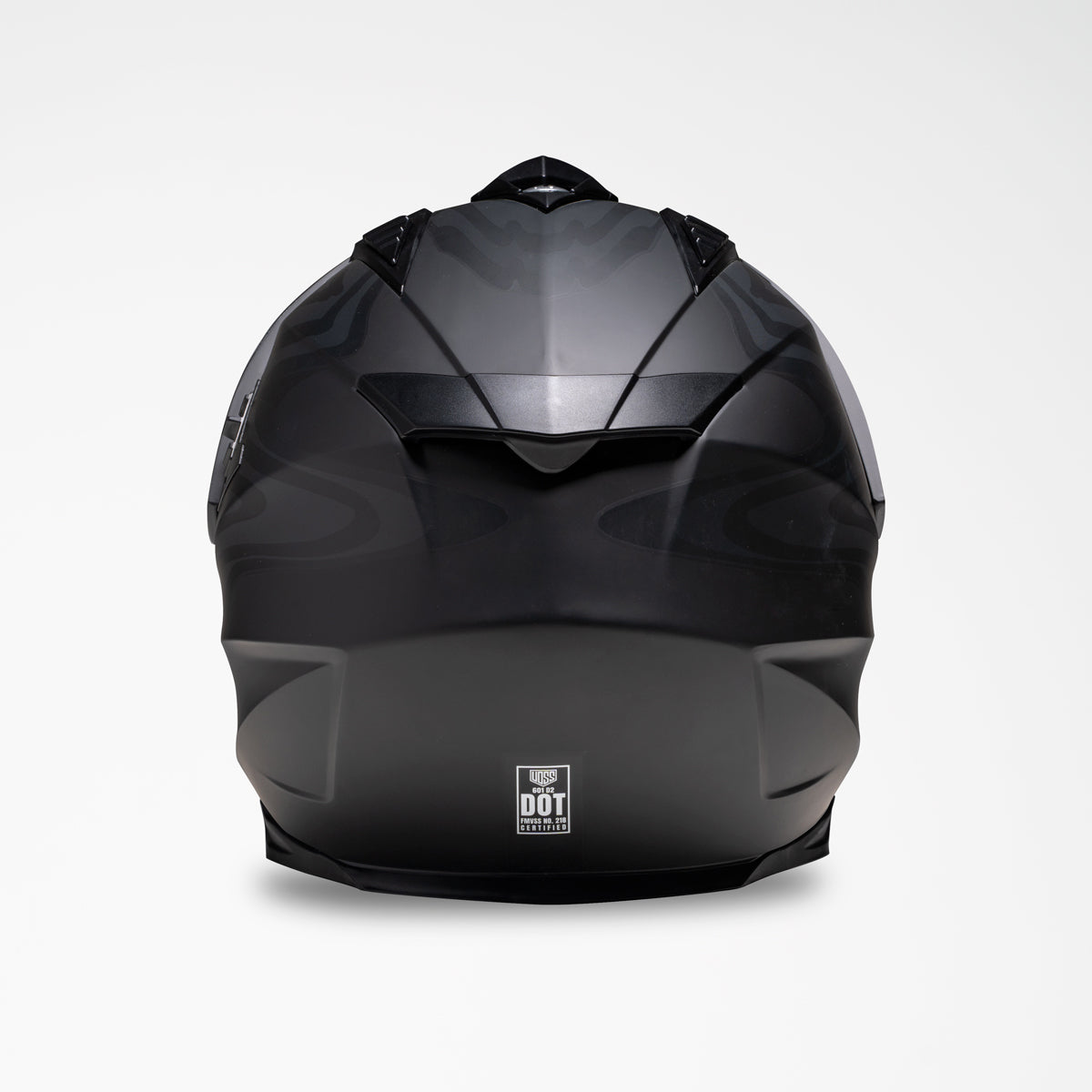 Voss 601 D2 Dual Sport Two-Tone Slick Helmet