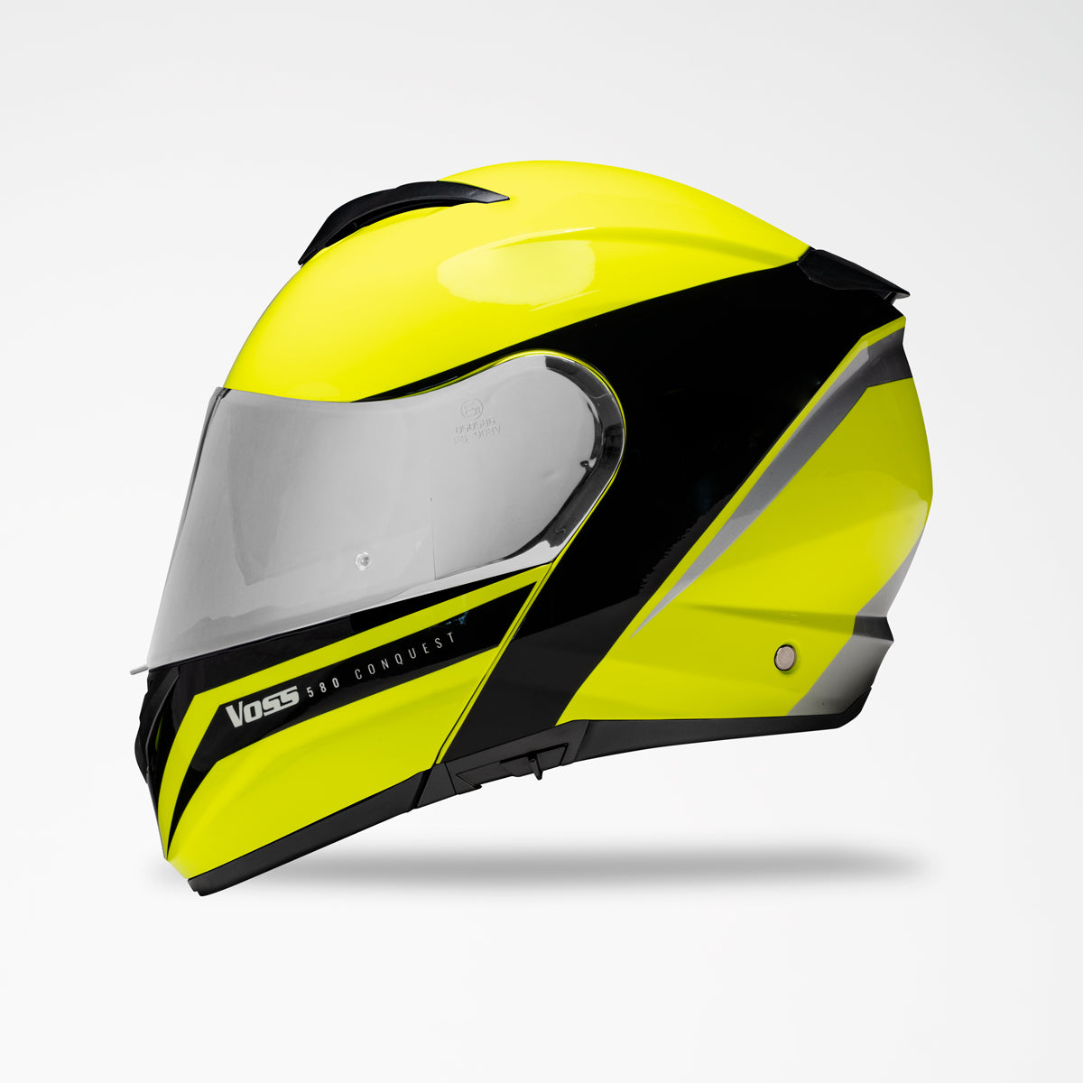 VOSS 580 CONQUEST HIGH VIZ FLUID HELMET - Voss Helmets