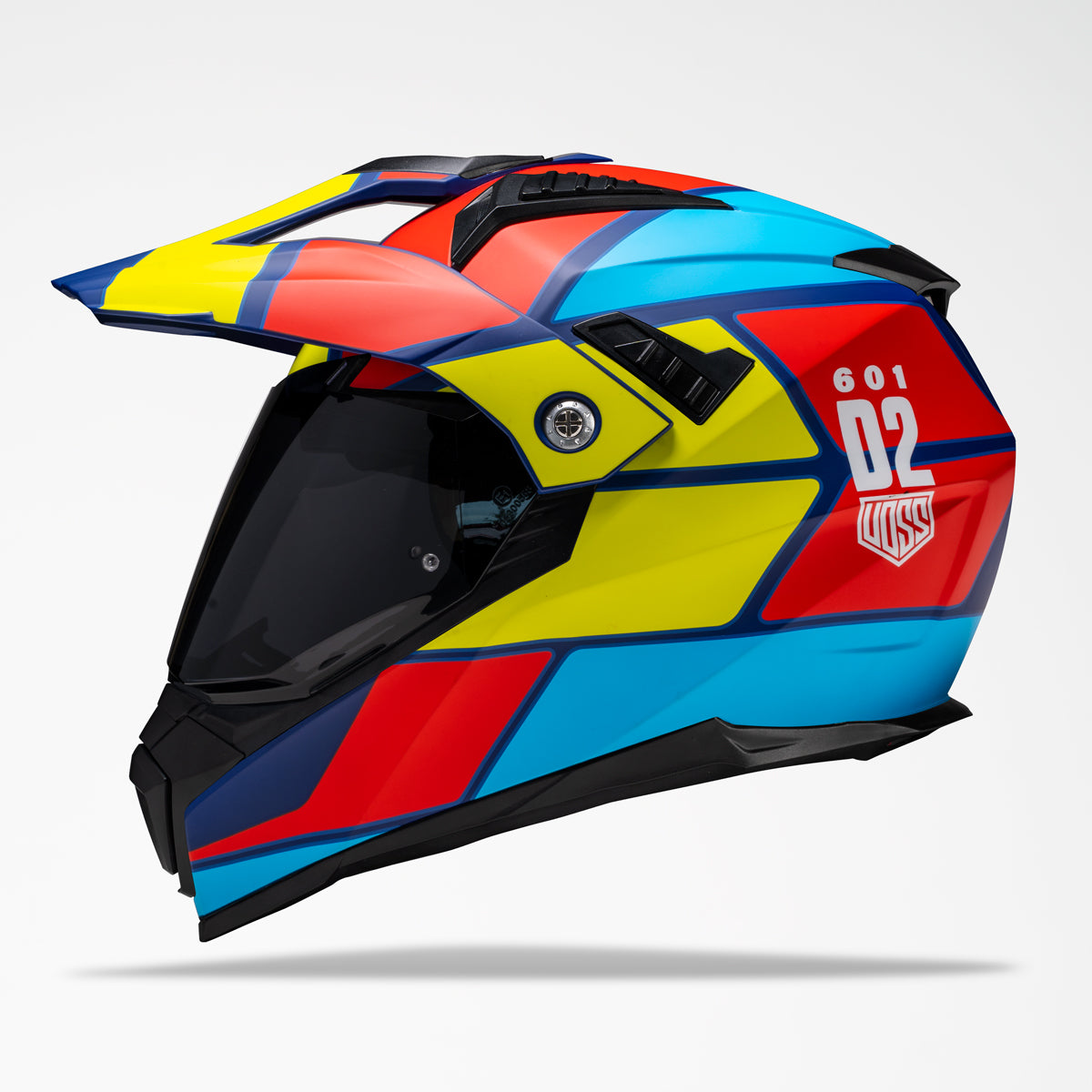 Voss 601 D2 Dual Sport Primary Block Helmet