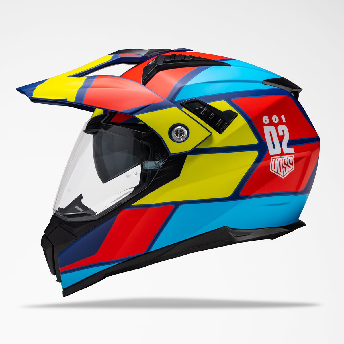 Voss 601 D2 Dual Sport Primary Block Helmet