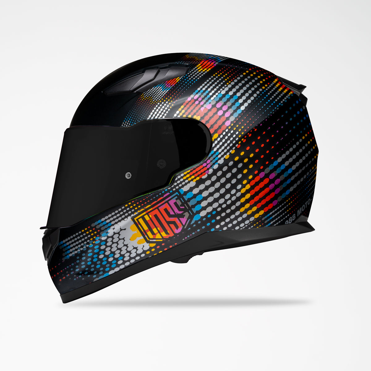 Voss 988 Moto-1 Metal Fractal Helmet