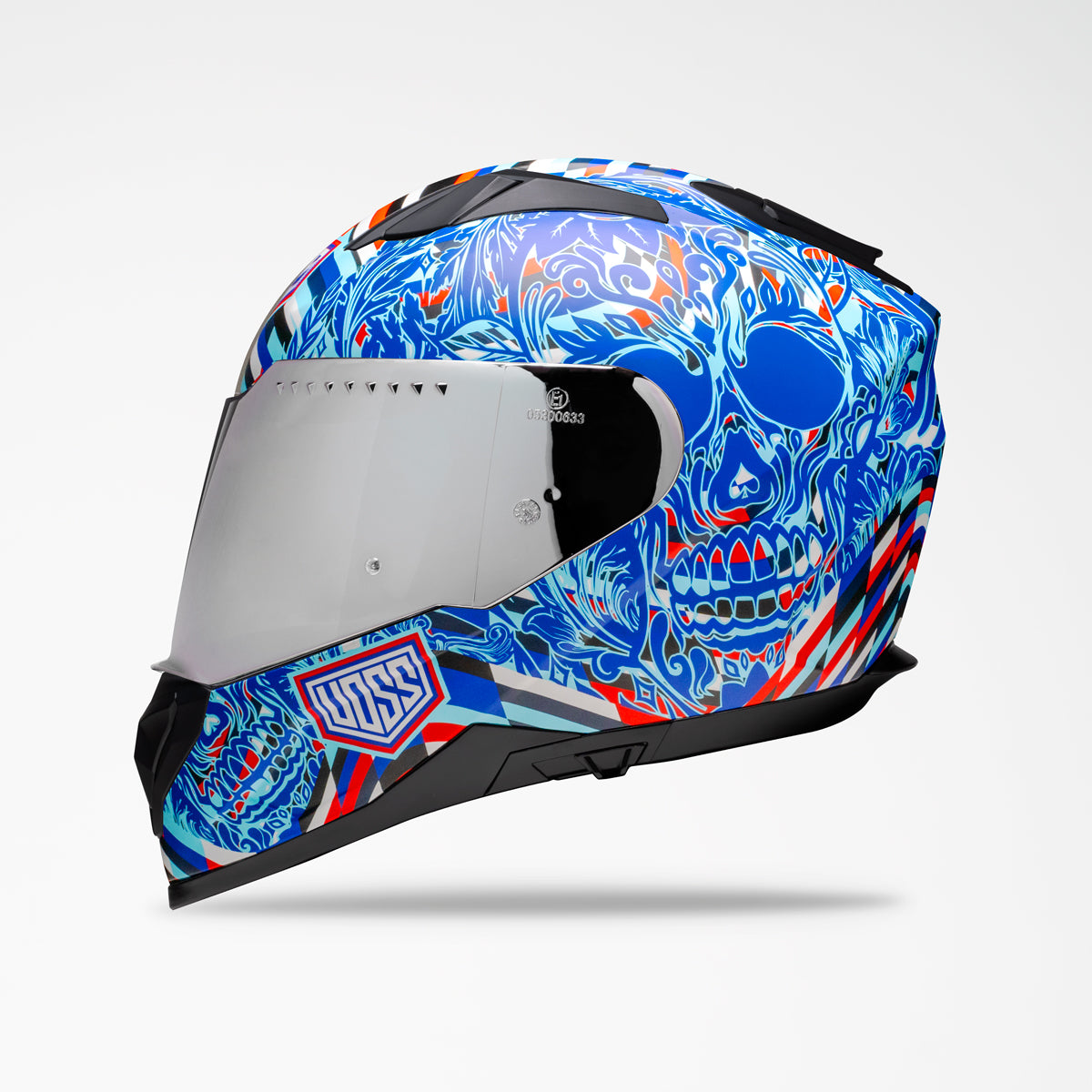 Voss 989 Moto-V Overlord Helmet
