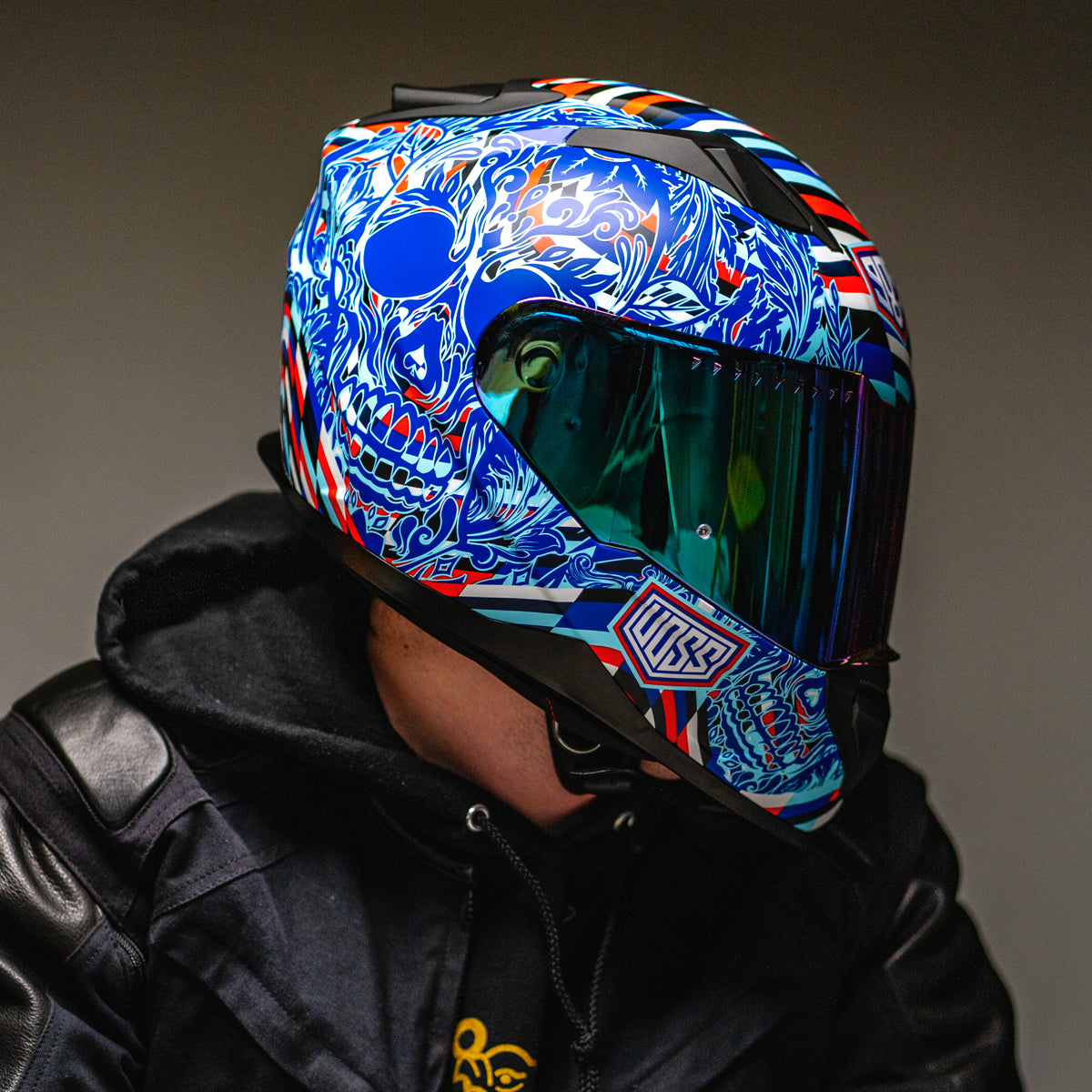 Voss 989 Moto-V Overlord Helmet