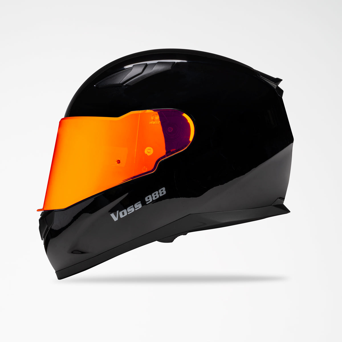 gloss black full face motorcycle helmet Gloss Black Full Face Motorcycle Helmet