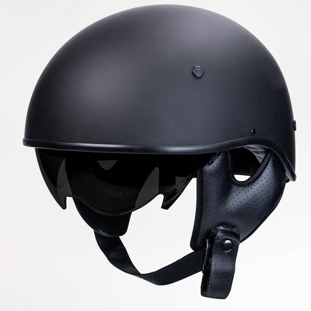 Voss 707Frp Fuschia Painted Skull Half Helmet