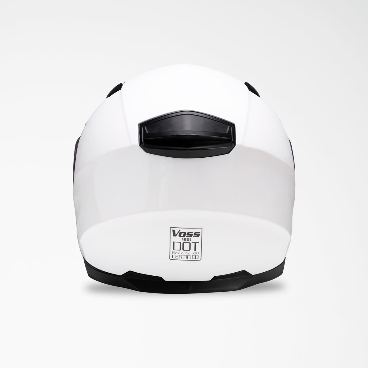 Voss 988 Moto-1 Gloss White Helmet
