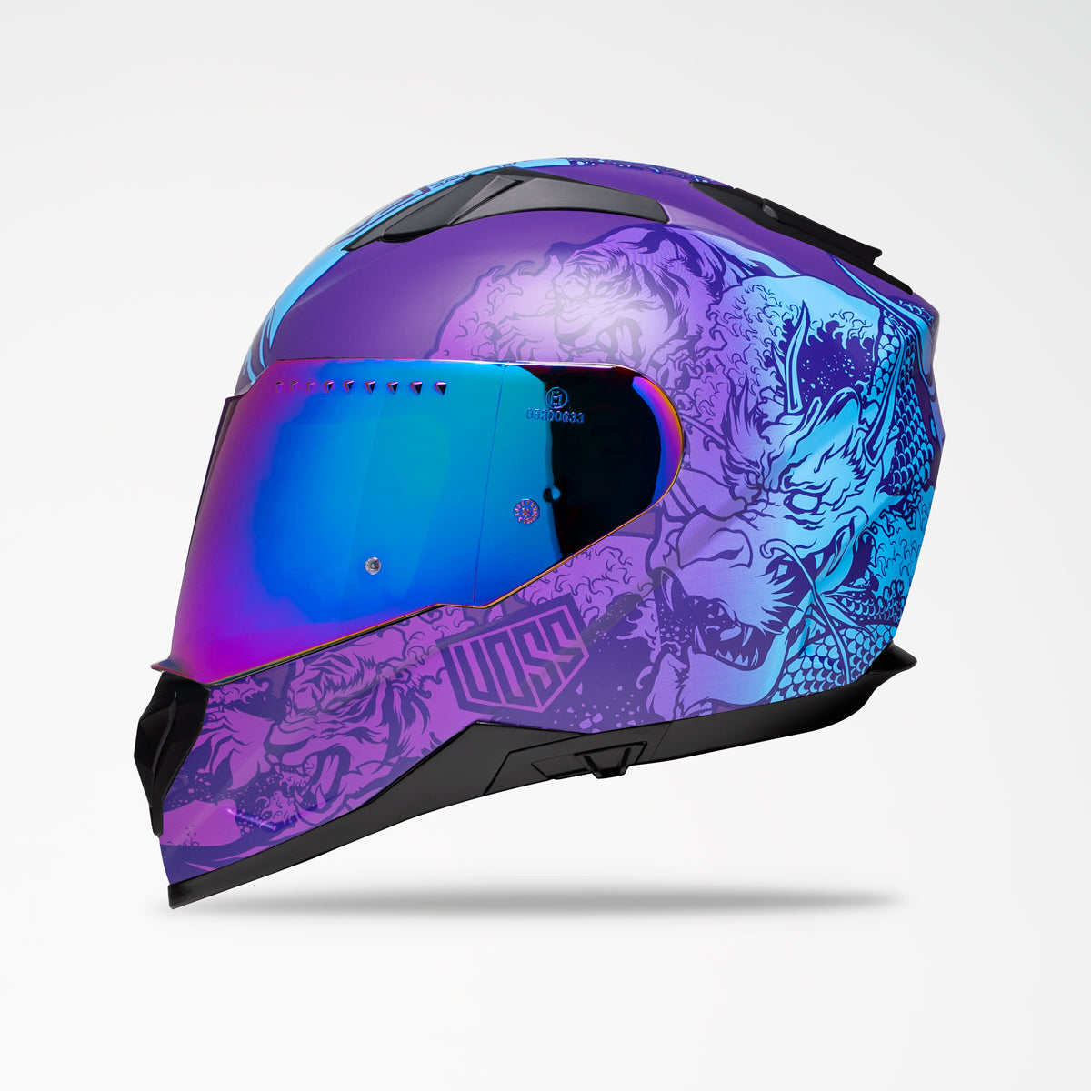 cool graphic motorcycle helmets ILM Full Face Helmet Model Z501 Manta Blue / Medium DOT and ECE safety standards mean the motorcycle helmet performs better in impact attenuation and other tests Custom Motorcycle Helmets: Your Ultimate