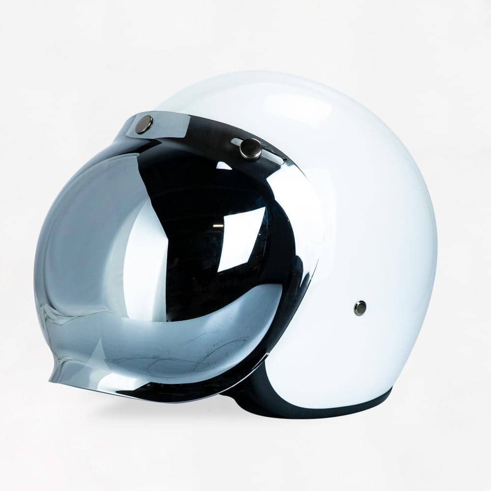 VOSS 501 BOBBER PEARL WHITE HELMET - Voss Helmets