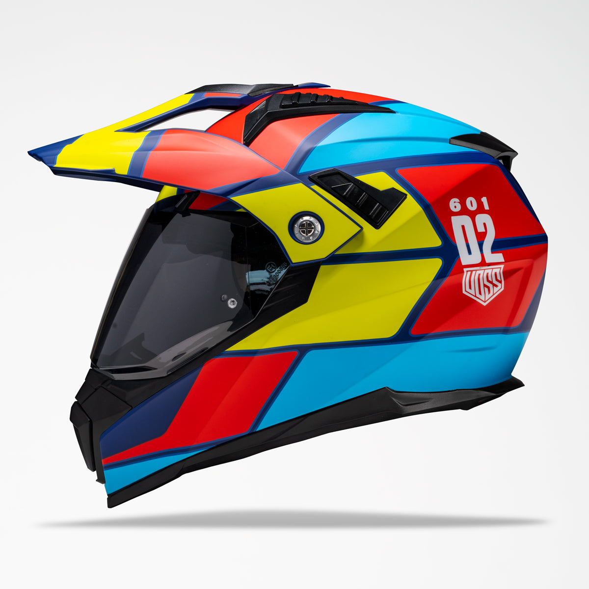 Voss 601 D2 Dual Sport Primary Block Helmet
