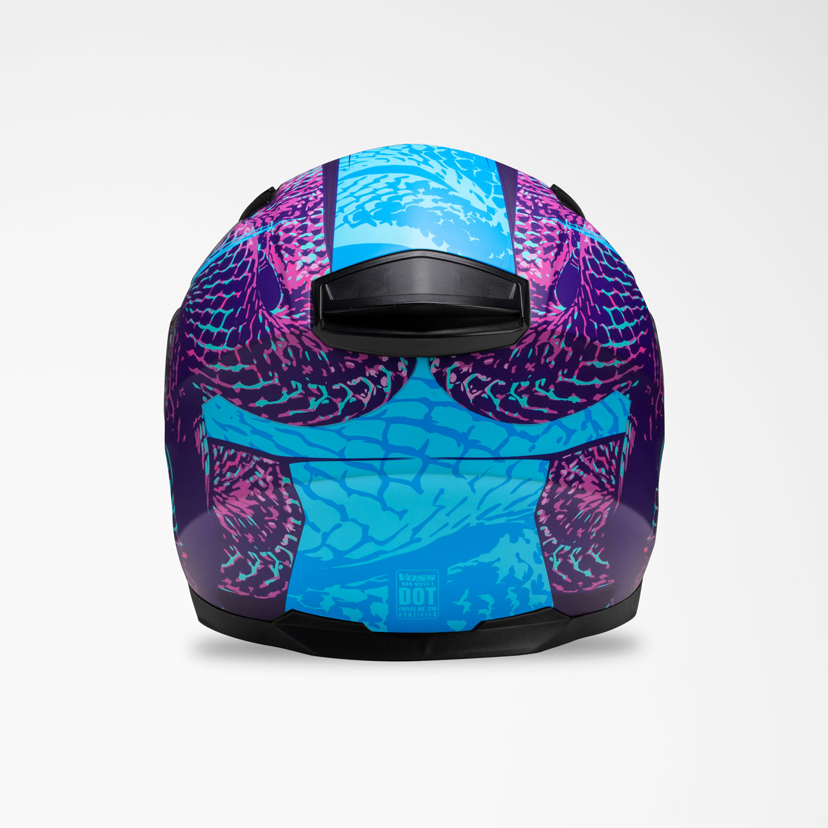 Voss 988 Moto-1 Purple Haze Serpienti Helmet